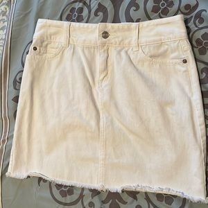 Michael Kors White Denim skirt